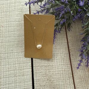 Sterling Silver Pearl Necklace